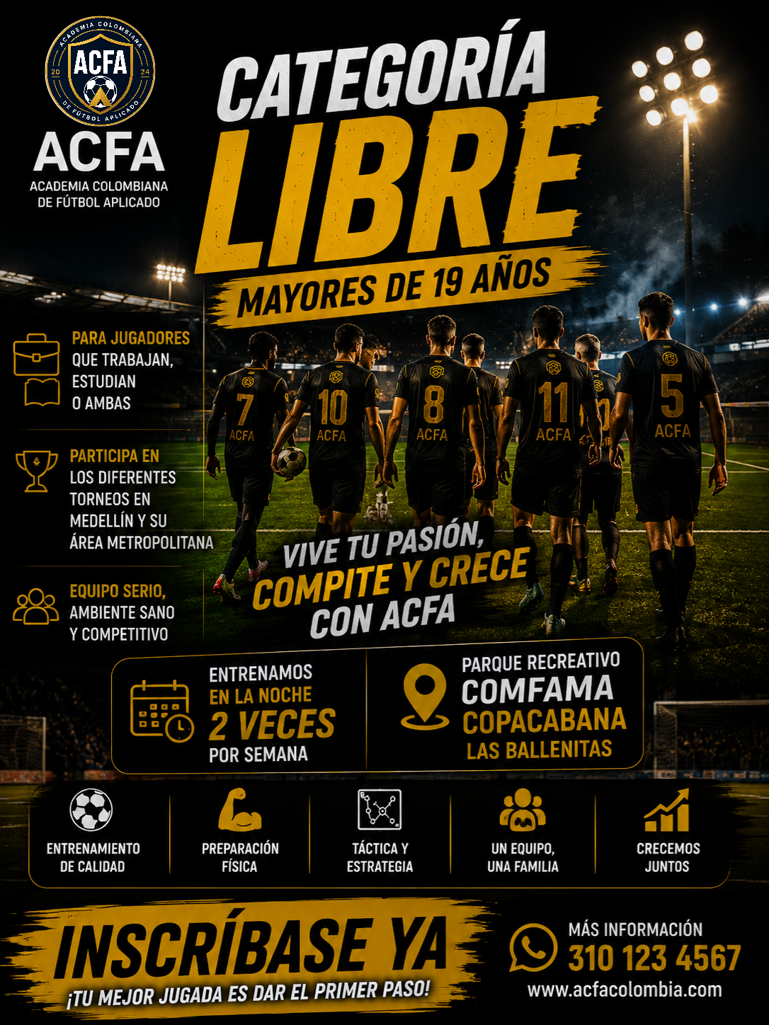 Categoría Especial ACFA
